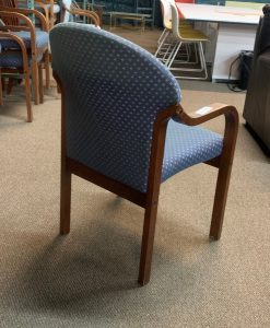 Used Cherry Guest Office Chairs by National